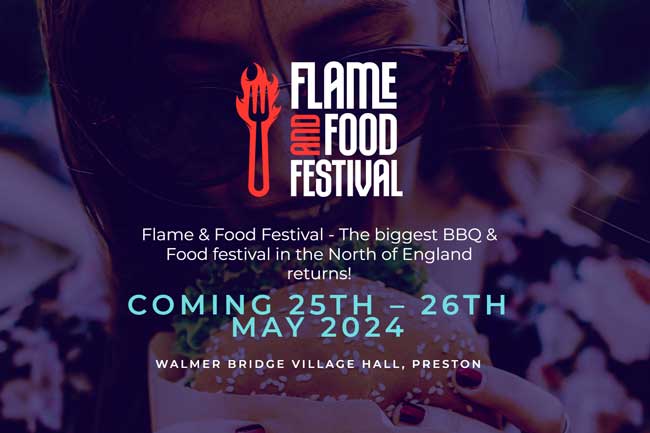 Flame & Food Festival 25-26 May 2024 - United Kingdom