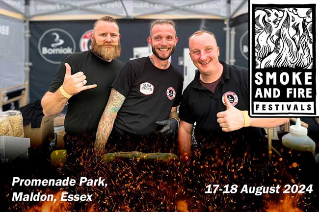 Smoke and Fire Festival 17-18 Aug 2024 - Maldon UK